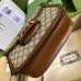 Gucci Horsebit 1955 Small Bag in Black Leather with Chain
