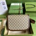 Gucci Horsebit 1955 Small Bag in Black Leather with Chain