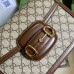 Gucci Horsebit 1955 Small Bag in Black Leather with Chain