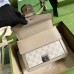 Gucci Dionysus Mini Shoulder Bag in White GG Supreme Canvas
