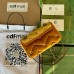 Gucci GG Marmont Mini Shoulder Bag in Jaune Velvet with Double G Studs