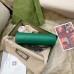 Gucci Dionysus Super Mini Bag in Green Grained Leather