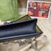 Gucci Dionysus Super Mini Bag in Black Grained Leather