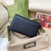 Gucci Dionysus Super Mini Bag in Black Grained Leather
