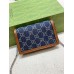 Gucci Dionysus Super Mini Bag in GG Washed Denim
