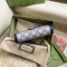 Gucci Dionysus Super Mini Bag in Blue GG Supreme Canvas