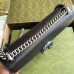 Gucci Dionysus Small rectangular Bag in Black Leather