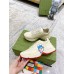 Gucci Mens Doraemon x Gucci Rhyton Sneakers in White Leather