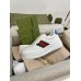 Gucci Mens Sneakers in White Leather with Web