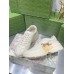 Gucci Mens Rhyton Sneakers in White Leather with Tiger Print