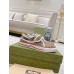 Gucci Mens Tennis 1977 Jumbo GG Sneakers with Velcro Closure