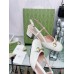 Gucci Horsebit Slingback Pumps 55mm in White Leather
