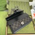 Gucci Dionysus Small rectangular Bag in Black GG Denim