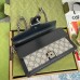 Gucci Dionysus Small Rectangular Bag in Blue GG Supreme Canvas
