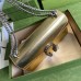 Gucci Dionysus Small Rectangular Bag in Gold Metallic Leather