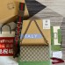 Gucci Dionysus Small Shoulder Bag with Chain in Beige GG Canvas