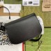 Gucci Horsebit 1955 Shoulder Bag in Black Calfskin