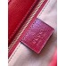 Gucci Horsebit 1955 Shoulder Bag in Red Calfskin