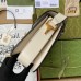 Gucci Horsebit 1955 Shoulder Bag in White Calfskin