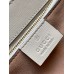 Gucci Horsebit 1955 Shoulder Bag in White Calfskin
