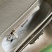 Gucci Horsebit 1955 Shoulder Bag in White GG Supreme Canvas