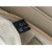 Gucci Horsebit 1955 Shoulder Bag in White GG Supreme Canvas
