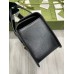 Gucci Horsebit 1955 Small Top Handle Bag in Black Leather