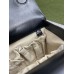Gucci Horsebit 1955 Small Top Handle Bag in Black Leather