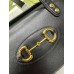 Gucci Horsebit 1955 Small Top Handle Bag in Black Leather