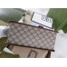 Gucci Horsebit 1955 Small Top Handle Bag in Beige GG Canvas