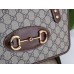 Gucci Horsebit 1955 Small Top Handle Bag in Beige GG Canvas