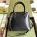 Gucci Horsebit 1955 Mini Top Handle Bag in Black Calfskin
