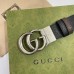 Gucci GG Marmont Reversible Belt 38MM in Noir/Brown Leather