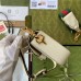 Gucci Horsebit 1955 Mini Bag in White Leather