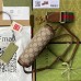 Gucci Horsebit 1955 Mini Bag in GG Canvas with Brown Calfskin