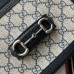 Gucci Horsebit 1955 Mini Bag in Blue GG Canvas