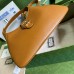 Gucci Aphrodite Medium Shoulder Bag in Brown Leather