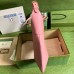 Gucci Aphrodite Medium Shoulder Bag in Pink Leather