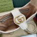 Gucci Aphrodite Medium Shoulder Bag in White Leather
