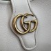 Gucci Aphrodite Medium Shoulder Bag in White Leather