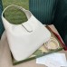 Gucci Aphrodite Medium Shoulder Bag in White Leather