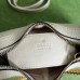 Gucci Aphrodite Small Shoulder Bag in White Leather