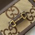 Gucci Horsebit 1955 Mini Bag in Camel Jumbo GG Canvas