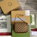 Gucci Horsebit 1955 Mini Chain Bag in GG Supreme with Crystals