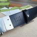 Gucci GG Marmont Reversible Belt 38MM in Black GG Canvas