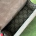 Gucci Dionysus Mini Top Handle Bag in GG Canvas with Taupe Suede