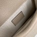 Gucci Dionysus Mini Top Handle Bag in White GG Supreme Canvas