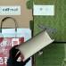 Gucci Dionysus Mini Top Handle Bag in White GG Supreme Canvas