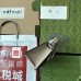 Gucci Dionysus Mini Top Handle Bag in White GG Supreme Canvas