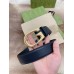 Gucci Black Leather Belt 40MM with G Buckle